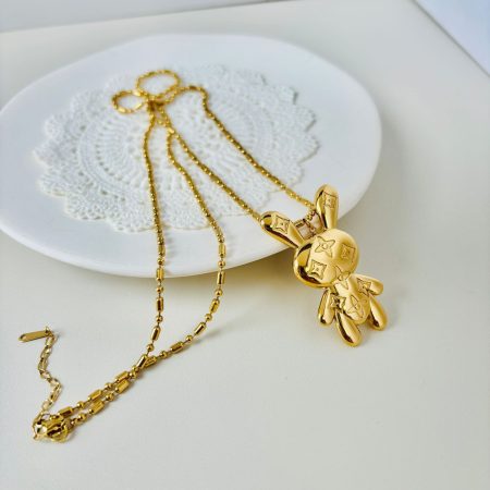 Velvie bunny neckpiece