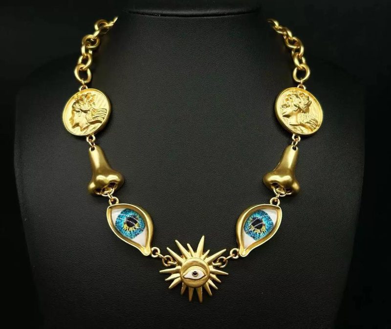 Istanbul Gaze- Evil Eye Pendant Necklace - Image 2