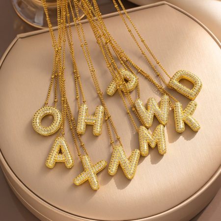 LUXE LETTER CHARM