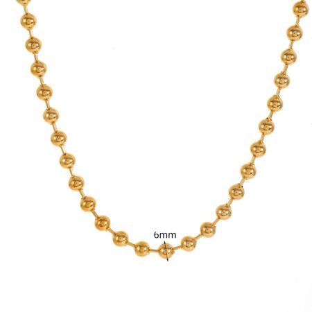 Golden embrace necklace without pendant