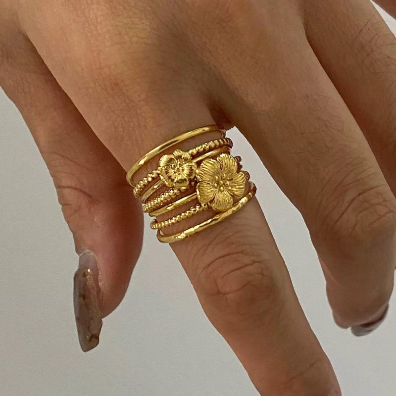 Virelle Stacked Ring - Image 6