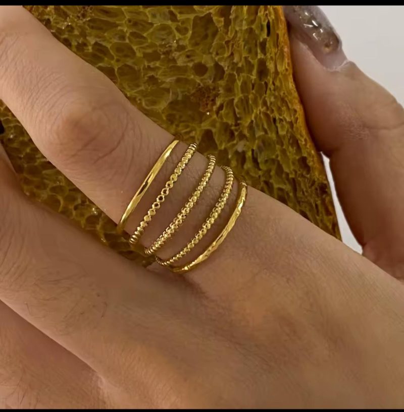 Virelle Stacked Ring - Image 4