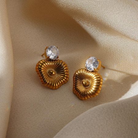 Stone Drop Stud