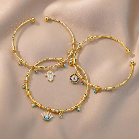 Evil Eye Daisy Bracelet - Trio