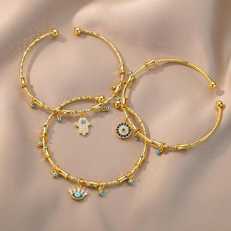 Evil Eye Daisy Bracelet - Trio