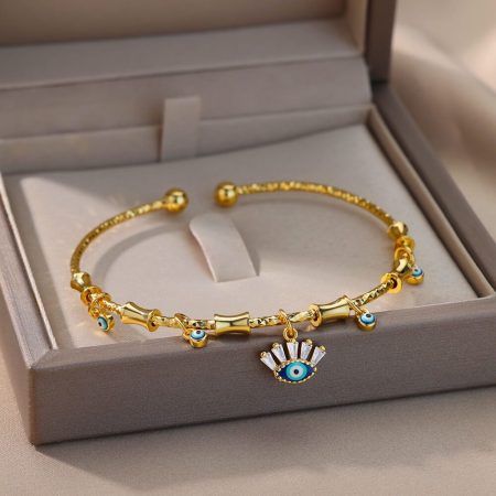 Evil Eye Bracelet— Crowned Eye