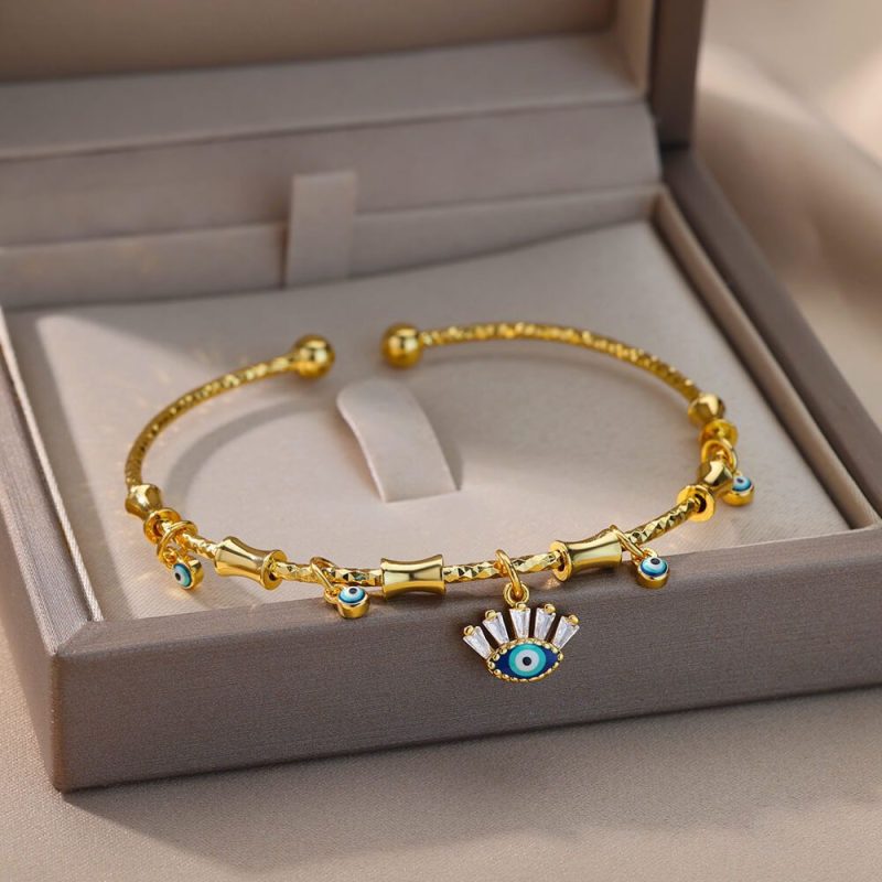Evil Eye Bracelet— Crowned Eye